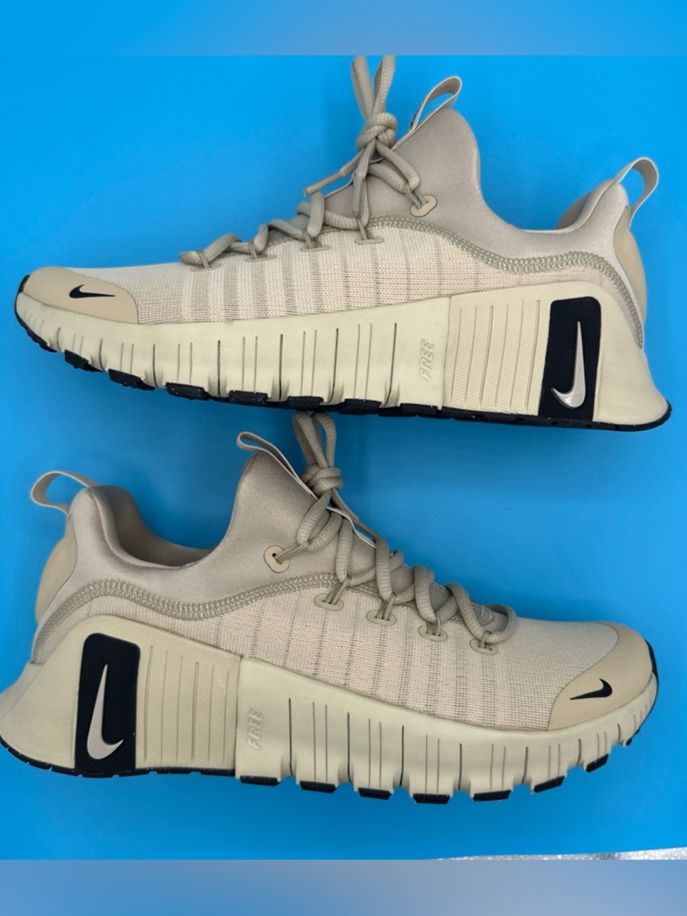 NEW! Nike Metcon 6 Desert Khaki/Black Mens size 9. Brand new box no lid
